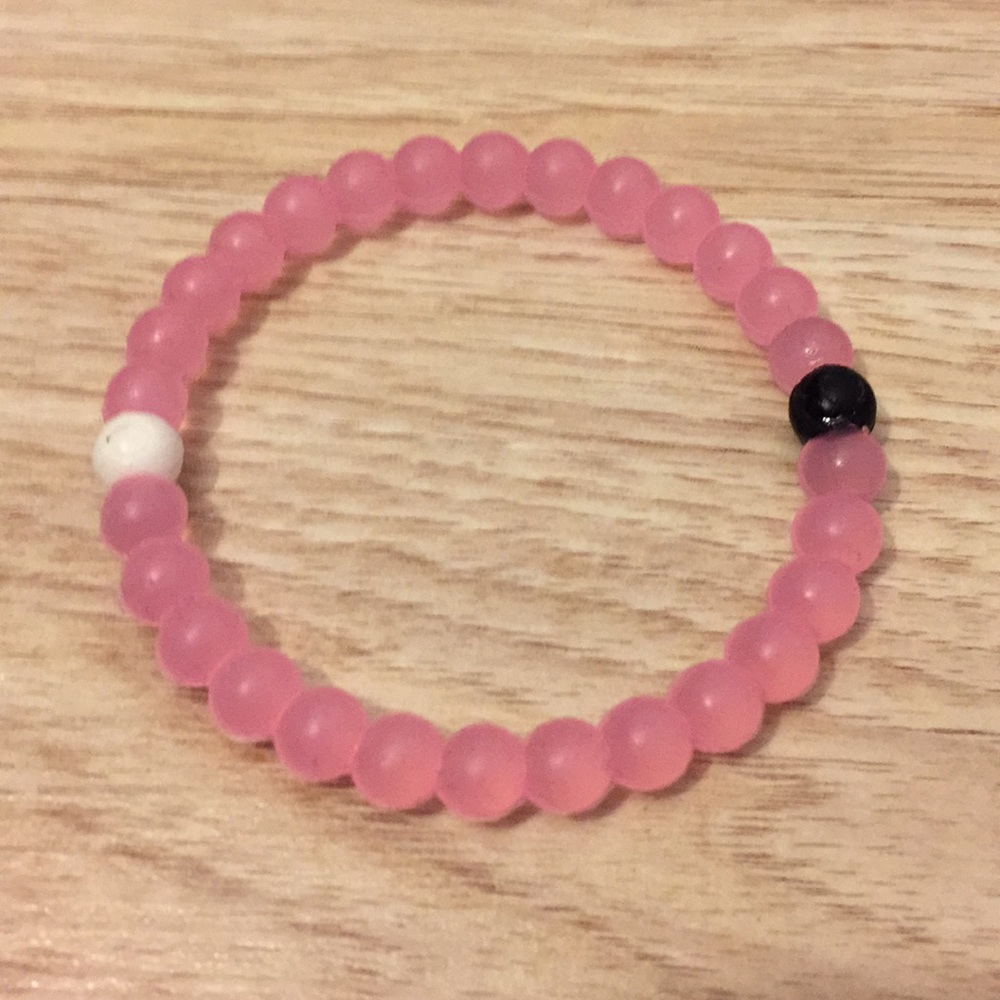 Pink Lokai bracelet